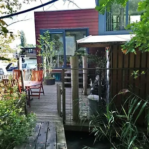Houseboat Vliegenbos , Amsterdam Netherlands